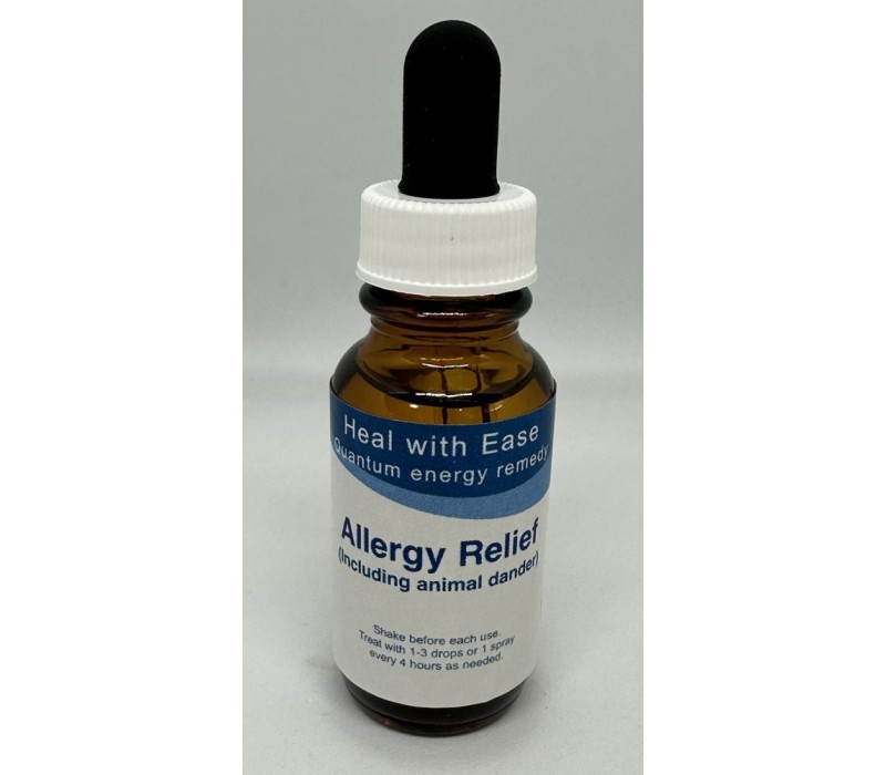 Allergy Relief - NEW FORMULA - now includes animal dander/hair allergy